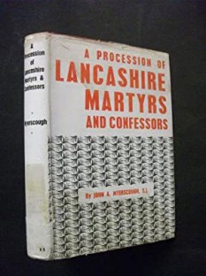Front cover of A procession of Lancashire martyrs and confessors by Fr. John Myerscough