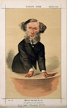 Portrait of John Tyndall in Vanity Fair